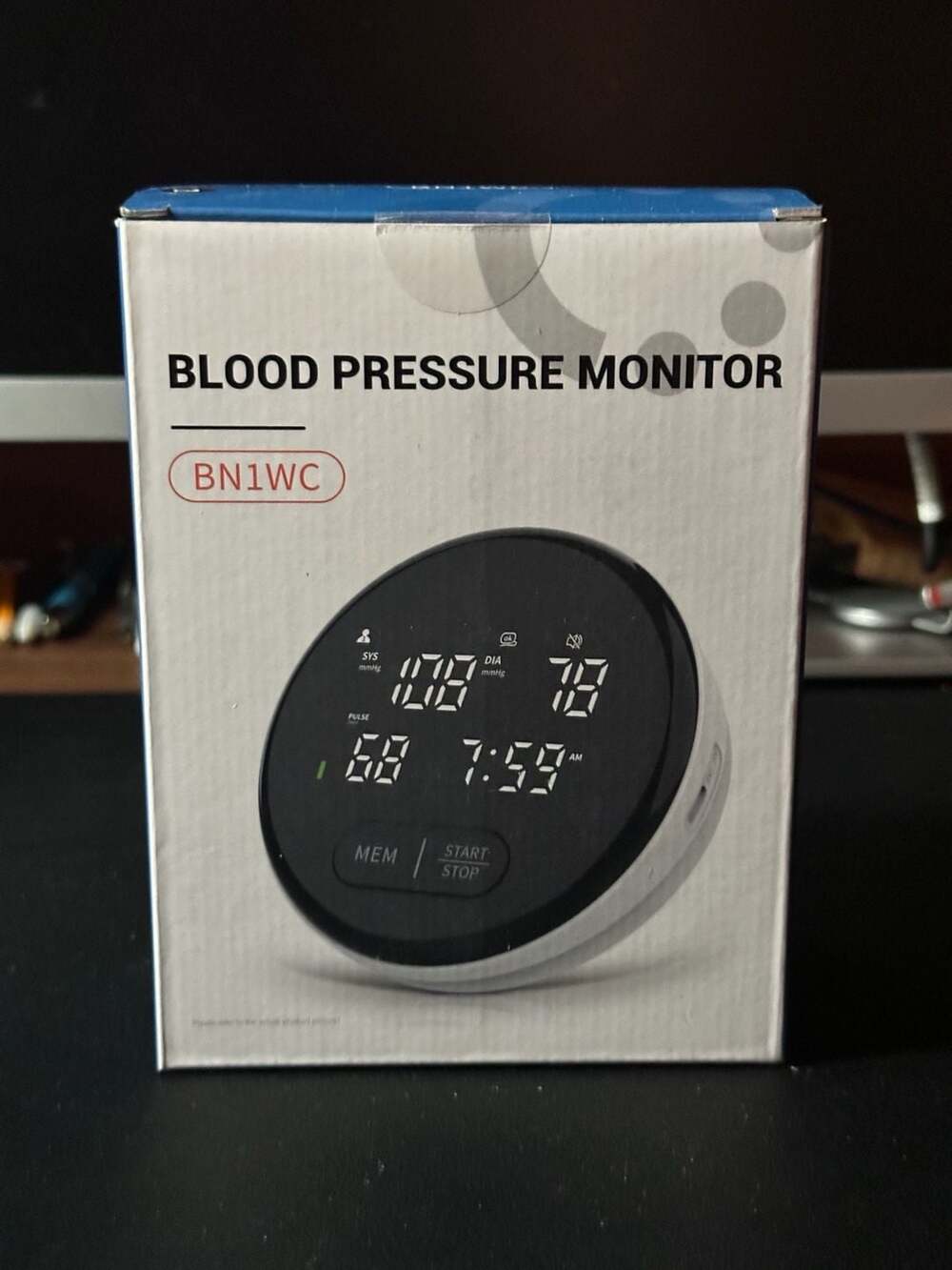 Jamr BN1WC Upper Arm Blood Pressure Monitor